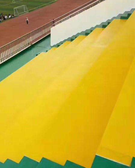 赣州球场台阶翻新修补改造